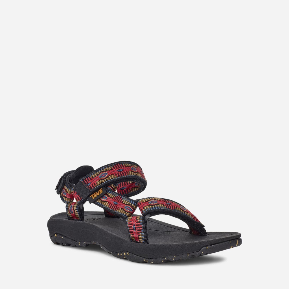 Teva Hurricane XLT 2 - Kids' Teva Hiking Sandals - Black / Red | India (QABC58941)